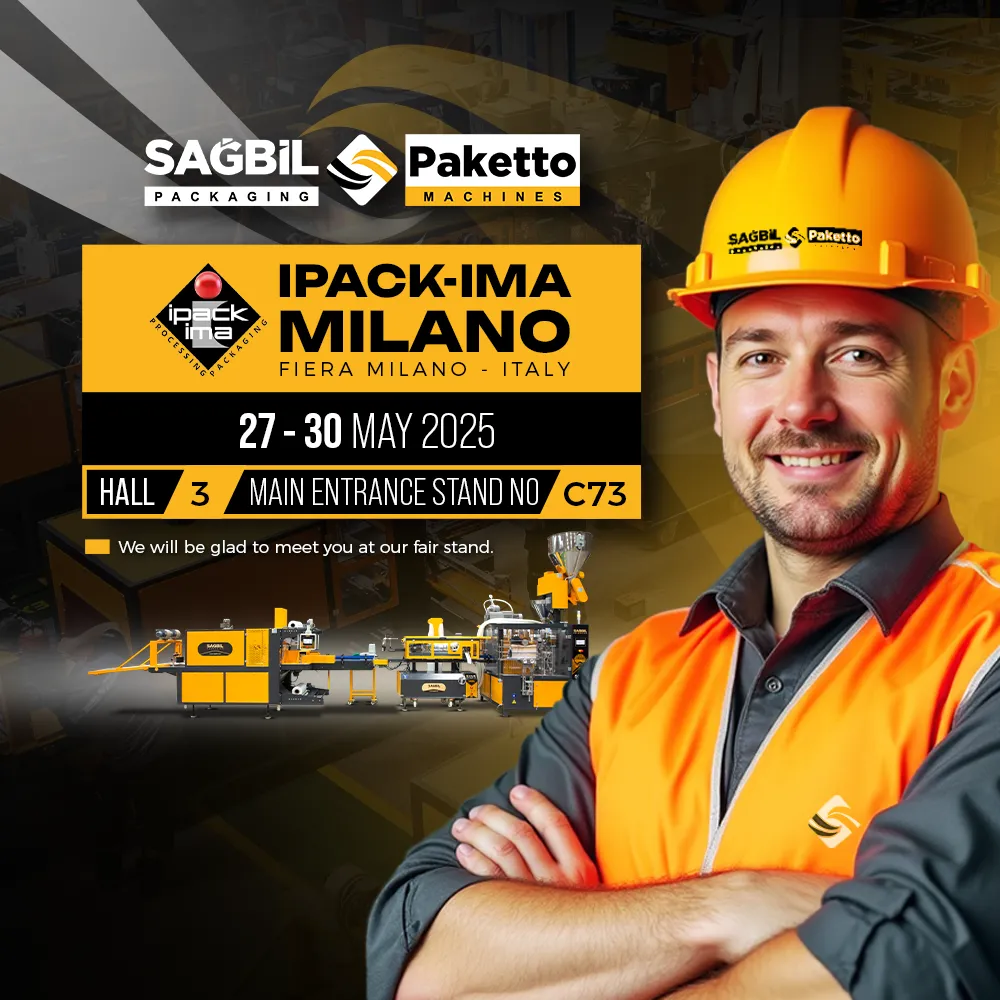 We are at IPACK-IMA MILAN 27 - 30 May 2025 Fair