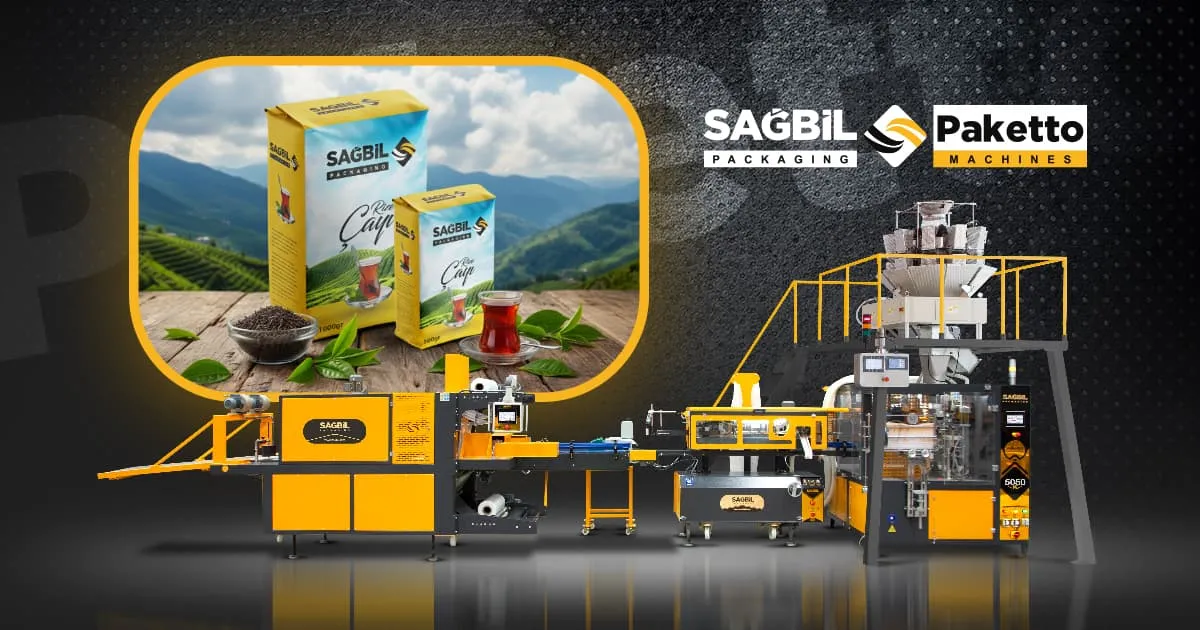 Tam Otomatik Çay Paketleme Makinası