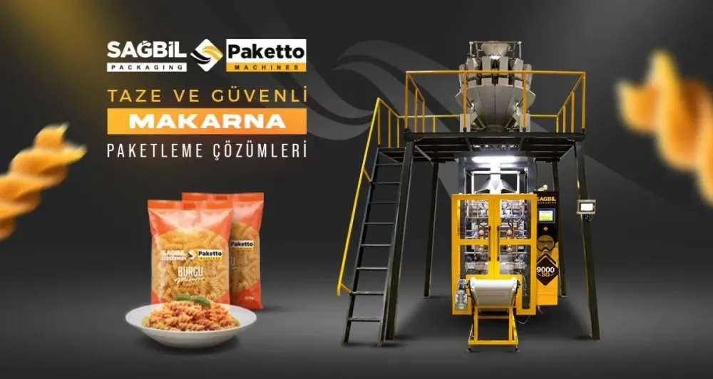 Makarna Paketlemede Uzman Çözümler: Sağbil Otomatik Dikey Dolum Hatları