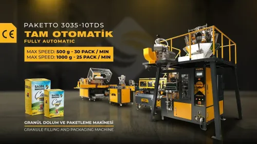 PAKETTO 3035-10TDS | Granül Dolum ve Paketleme Makinesi